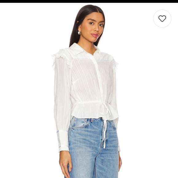 Revolve X Free People 
Solid DayBreak
Blouse in optic White - Picture 8 of 12